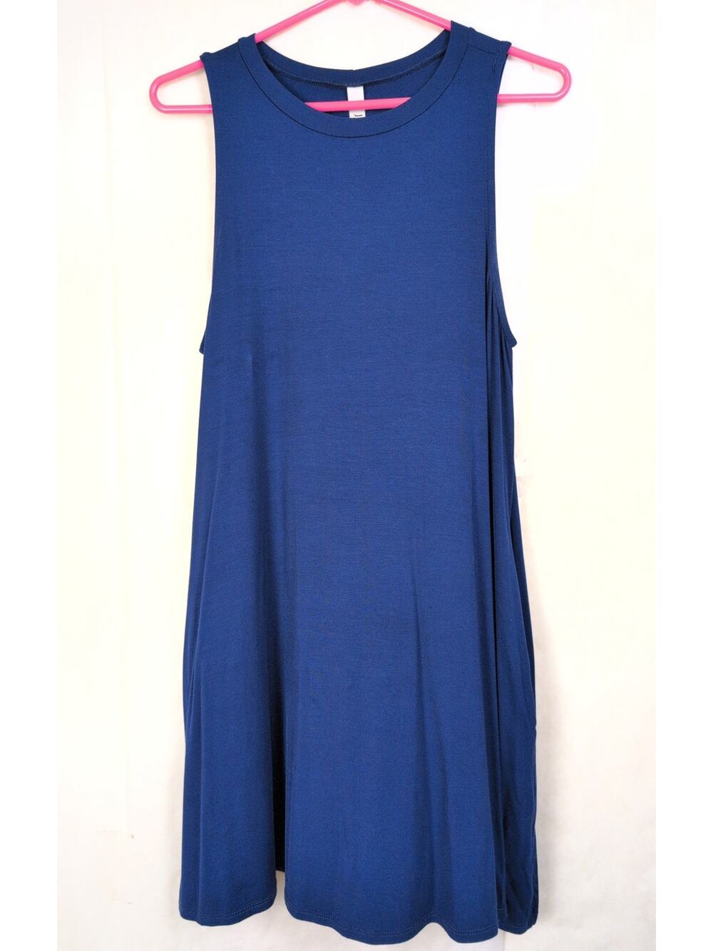 Jolie navy blue jersey tank dress size Sm Modal Casual Minimal Comfort Capsule